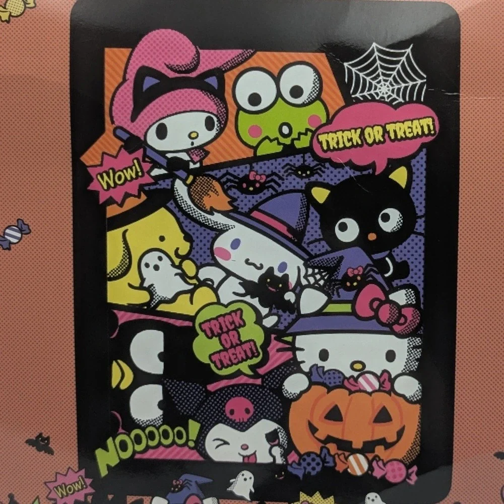 Hello Kitty and Friends Halloween Plush Throw Super Soft Cuddly 45x60 Spooky‎